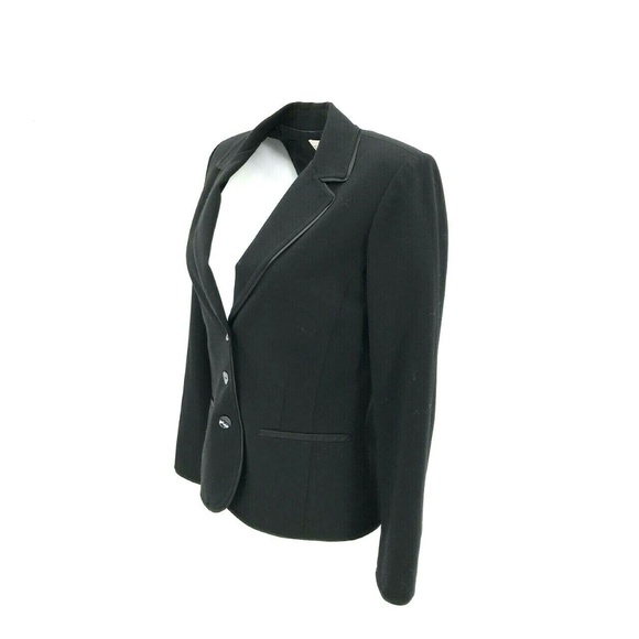 Chico's Notch Lapel Triple Button Blazer Sz 0/S/4 - Picture 5 of 7